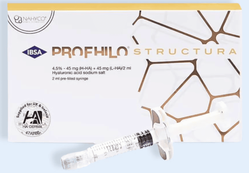 Profhilo Structura syringe and packaging